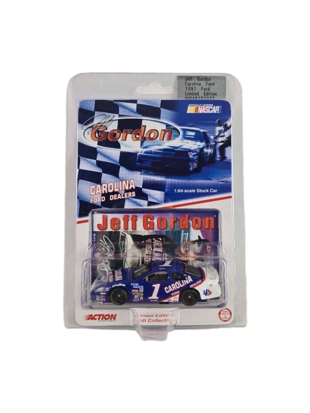 Action 1:64 Platinum Series Nascar Carolina Ford Dealers #1 Jeff Gordon 10107